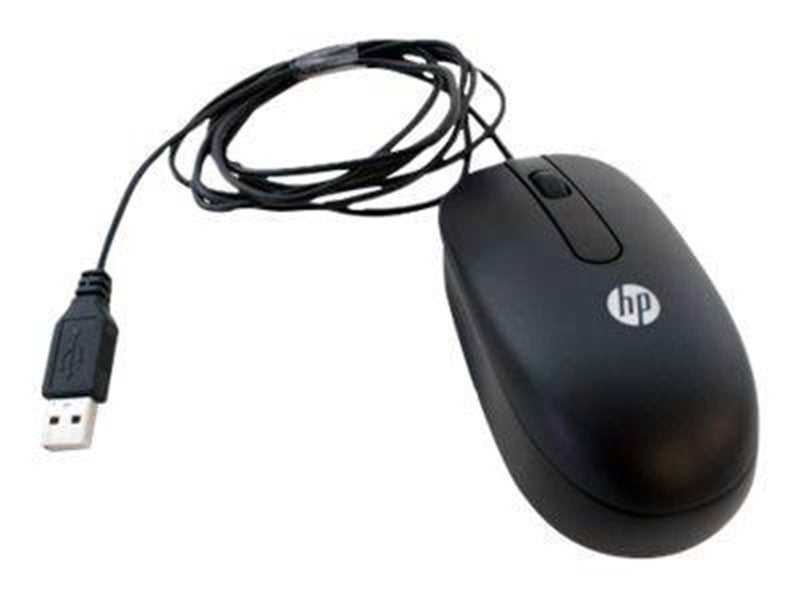 HP I USB Optical Scroll Mouse - Maus (Schwarz)