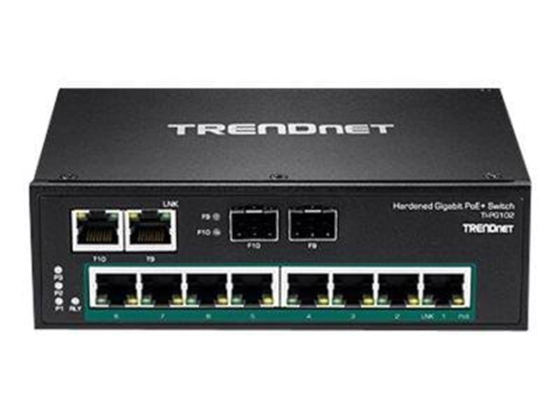TRENDnet TI-PG102 - switch - 10 ports - unmanaged