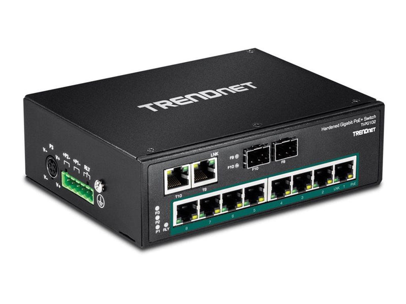 TRENDnet TI-PG102 - switch - 10 ports - unmanaged