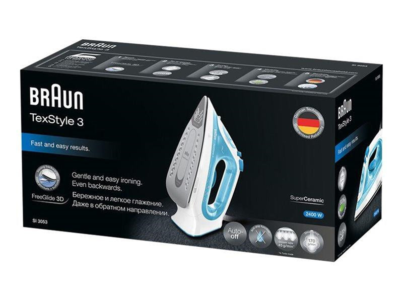 Braun Dampfbügeleisen TexStyle 3