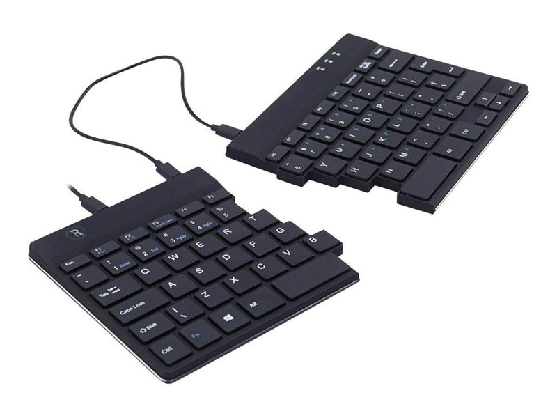 R-Go Tools R-Go Split Ergonomiske tastatur QWERTY (US) sort kablet - Tastaturen - Englisch - US - Schwarz