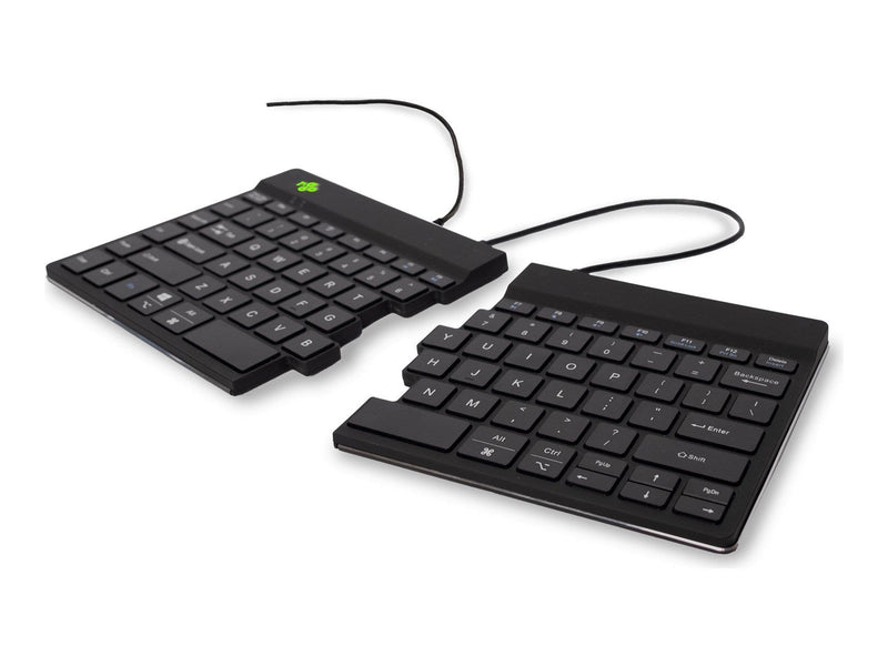 R-Go Tools R-Go Split Ergonomiske tastatur QWERTY (US) sort kablet - Tastaturen - Englisch - US - Schwarz