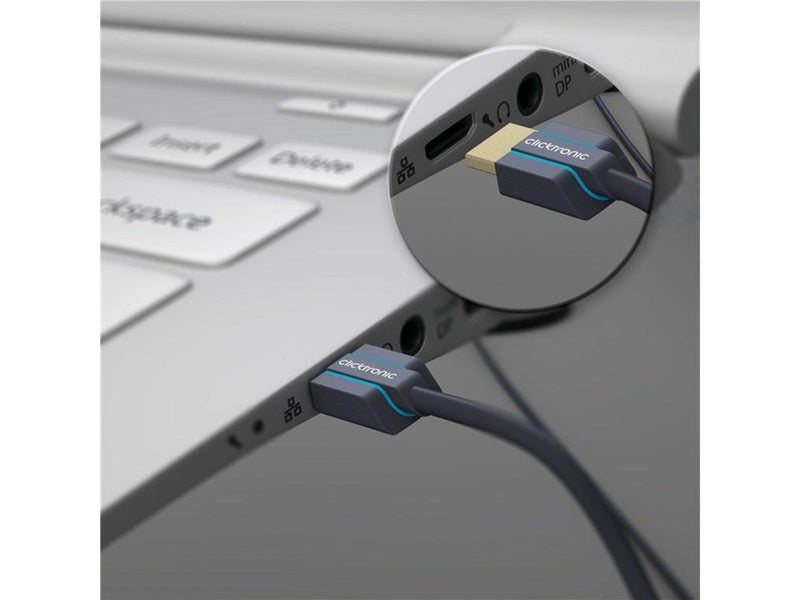 ClickTronic Ultraslim High Speed HDMI cable with Ethernet