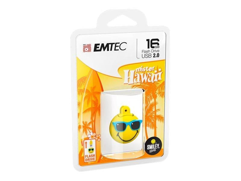 Emtec Smiley World SW108 Mister Hawaii - 16GB - USB-Stick