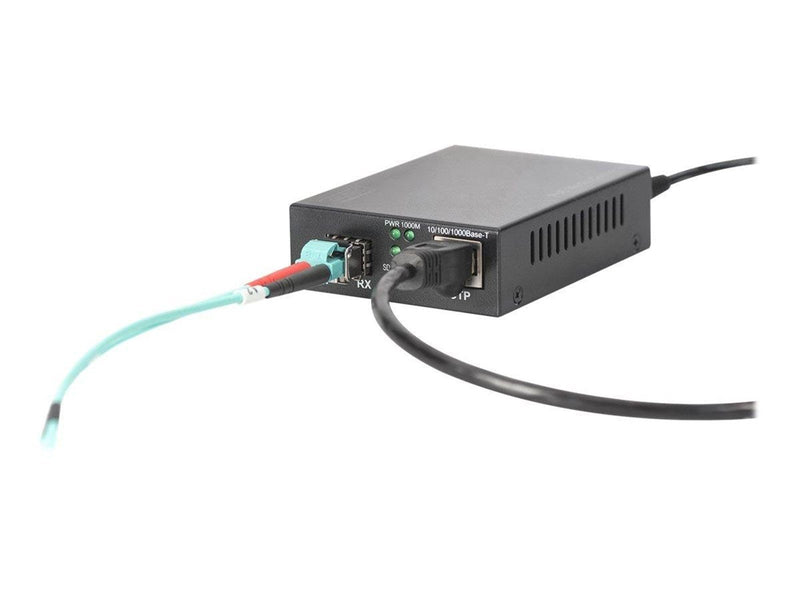 DIGITUS Gigabit PoE Media Converter