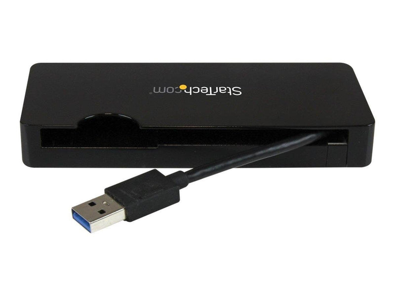 StarTech.com Travel Docking Station for Laptops - HDMI or VGA - USB 3.0 - docking station - HDMI