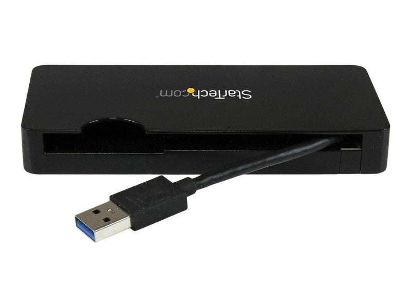 StarTech.com Travel Docking Station for Laptops - HDMI or VGA - USB 3.0 - docking station - HDMI