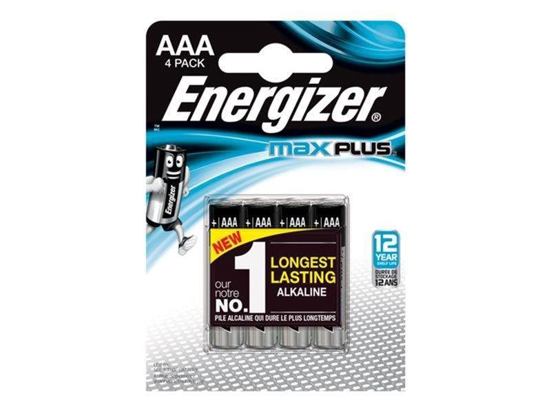 Energizer Max Plus AAA 4-Pack