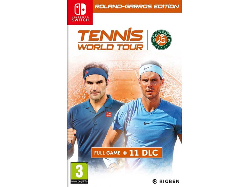 Tennis World Tour - Roland Garros Edition - Nintendo Switch - Sport - PEGI 3