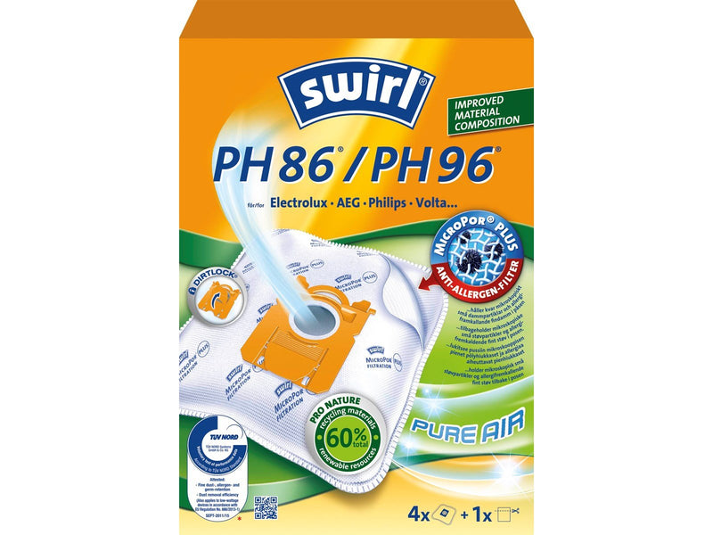 Swirl MODEL PH86/PH96 MP AirSpace Green Line - 4 pcs