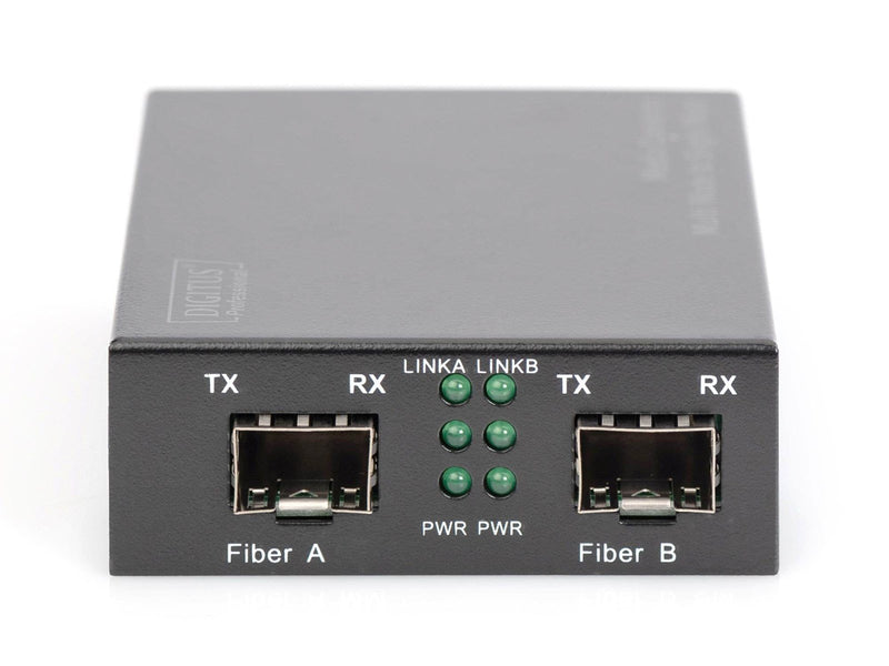 DIGITUS DN-82133 Gigabit Multimode/Singlemode Media Converter SFP