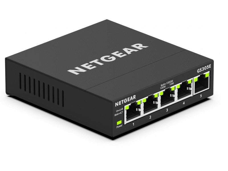 Netgear GS305E 5-Port Gigabit Ethernet SOHO Plus Switch
