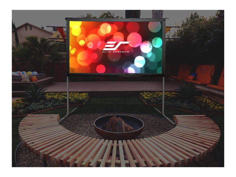 Elite Screens Yard Master 2 - Outdoor - 135" - CineWhite - Ultra-Short & Standard-Throw