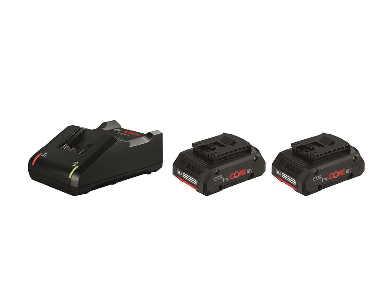 Bosch Professional Blue bosch 18v batterykit w/charger 18v-40 2x4.0ah
