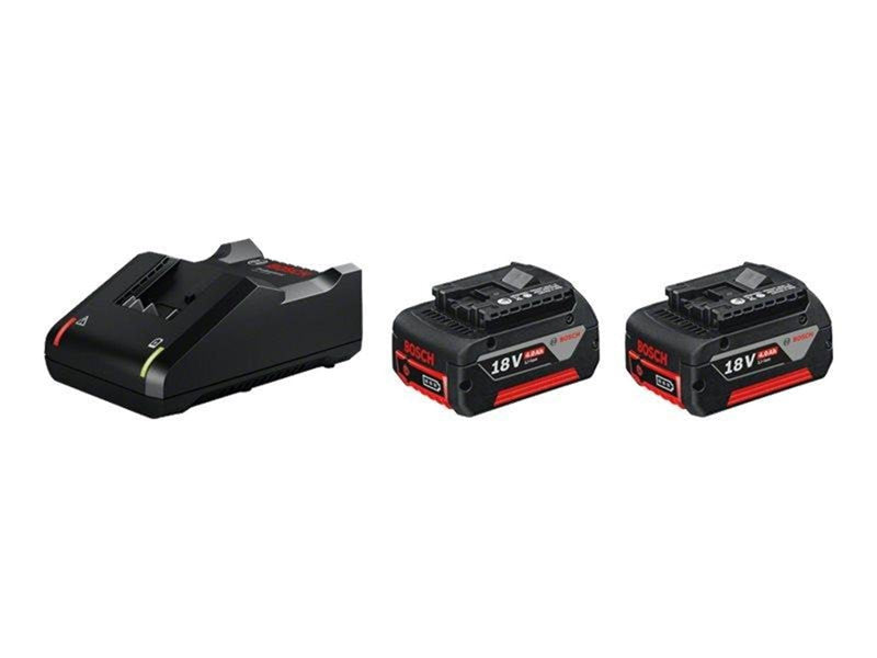 Bosch Professional Blue bosch 18v battery pack 2x4.0ah w/charger
