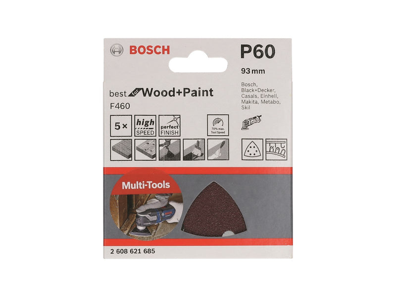 Bosch SLIBEBL DELTA BFWP 93MM K60 5STK