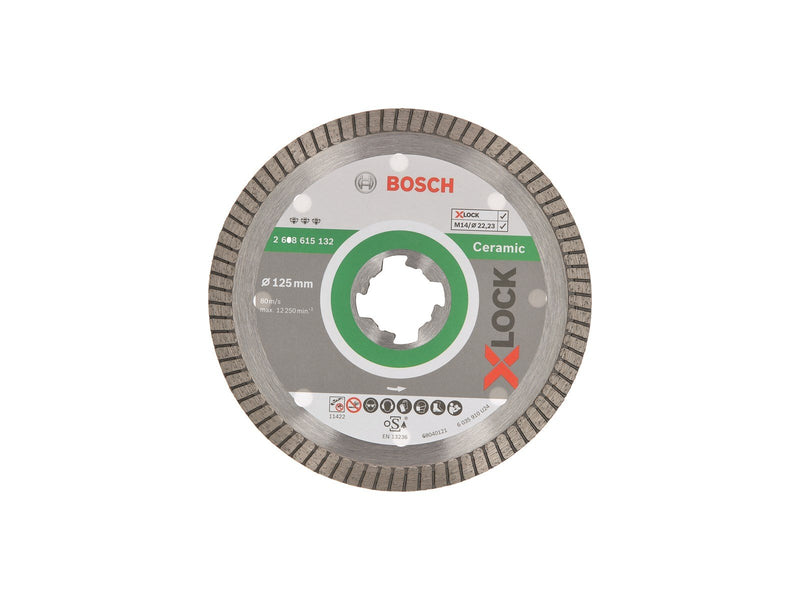Bosch DIAMANTSKIVE X-LOCK GRES BEST 125X22.2MM