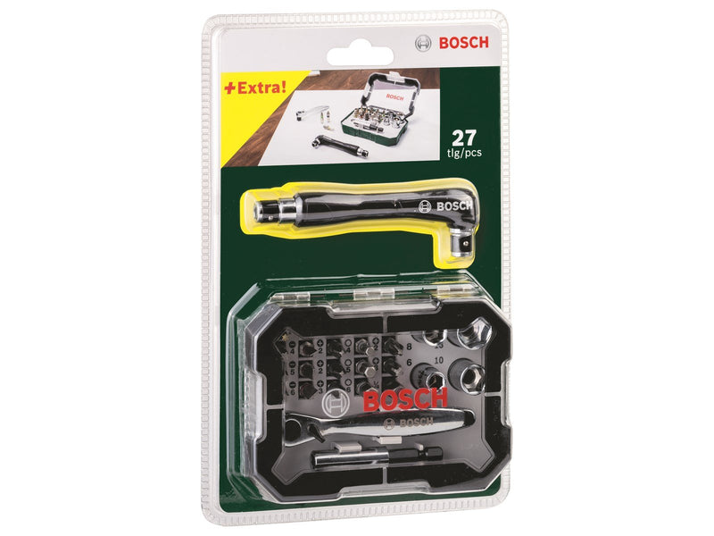 Bosch bit and socket set 28 pieces pl