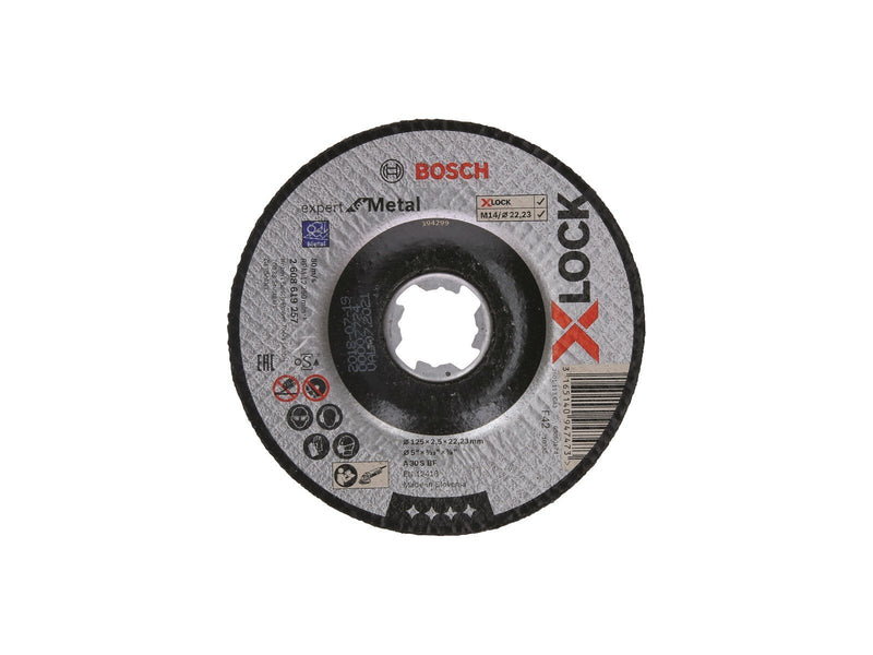 Bosch SKÆRESKIVE XL EFM FORKRØP 125X22.2X2.5MM