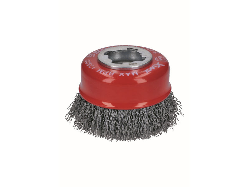 Bosch KOPBØRSTE X-LOCK BØLGET STÅL 0.3X75MM