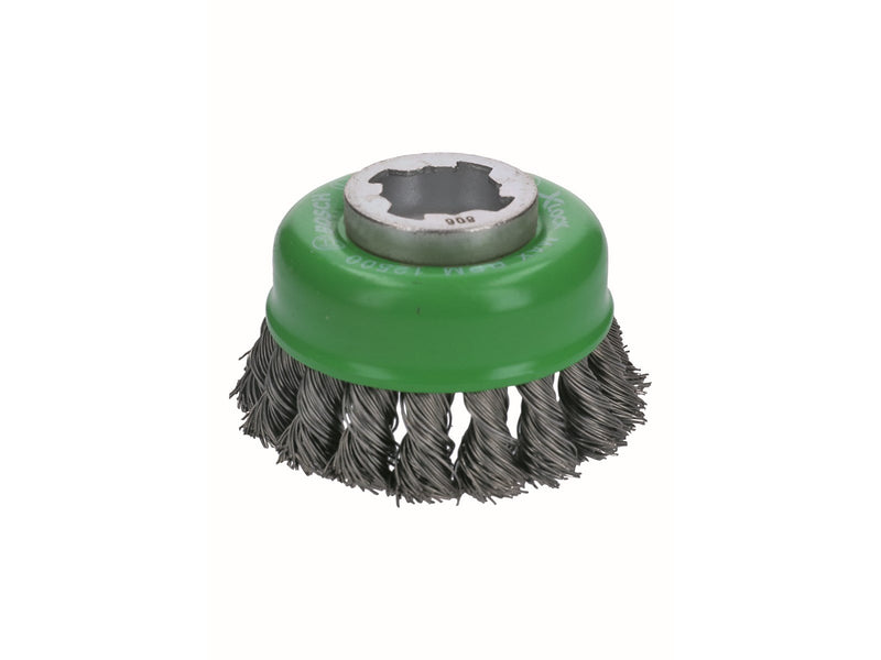 Bosch KOPBØRSTE X-LOCK BØLGET INOX 0.5X75MM