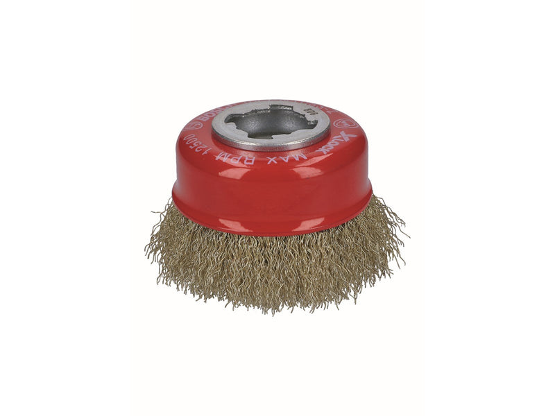 Bosch KOPBØRSTE X-LOCK BØLGET MESSING 0.3X75MM