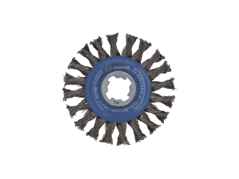 Bosch SKIVESTÅLBØRSTE XL FLET STÅL 0.5X115MM