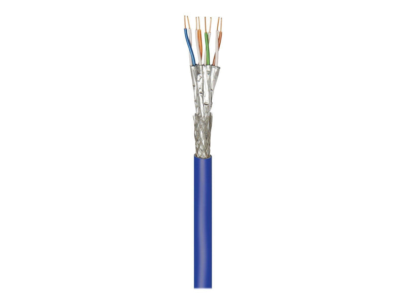 Pro LAN S/FTP CAT 7A Duplex - Blau - 100 meter