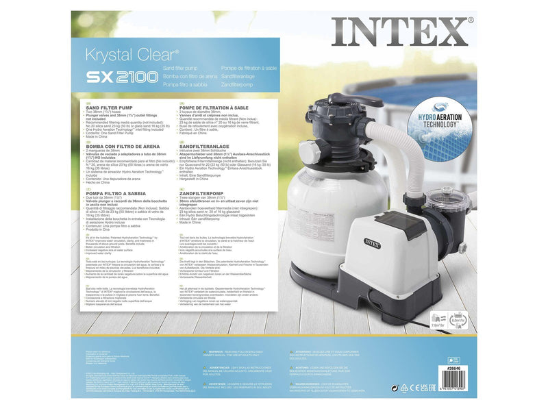 Intex Sandfilteranlage II bis 32m³ 26646 GS