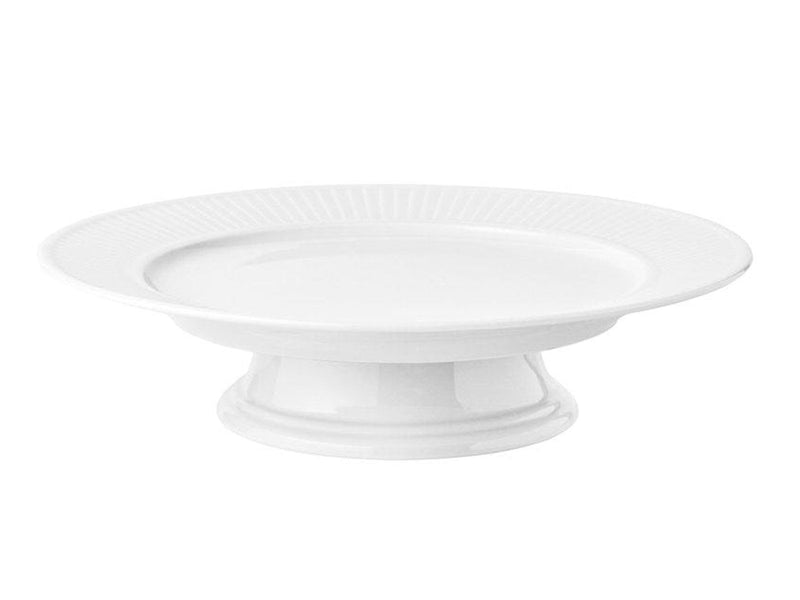 Pillivuyt Plissé Dish on foot 31.5 cm