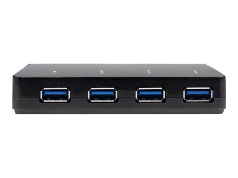 StarTech.com USB 3.0 Hub 4-Port plus Dedicated Charging Port USB-Hubs - USB 3.2 - 4 - Schwarz