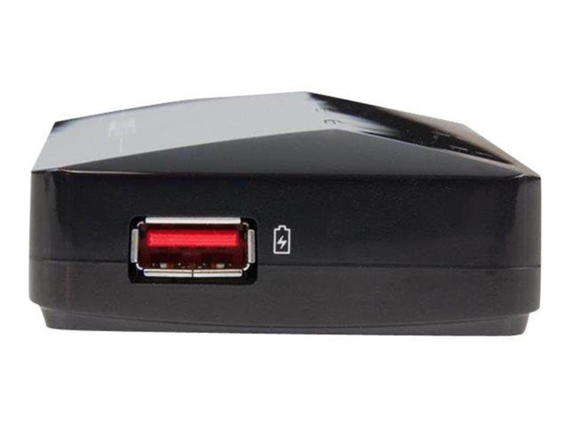 StarTech.com USB 3.0 Hub 4-Port plus Dedicated Charging Port USB-Hubs - USB 3.2 - 4 - Schwarz