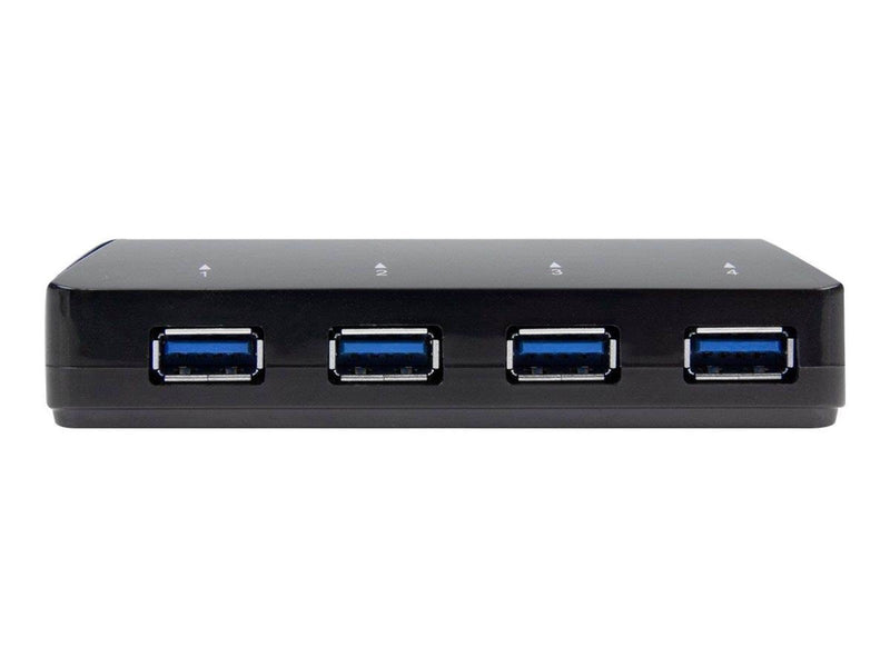 StarTech.com USB 3.0 Hub 4-Port plus Dedicated Charging Port USB-Hubs - USB 3.2 - 4 - Schwarz