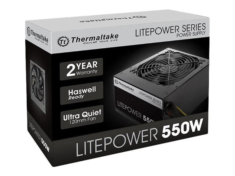 Thermaltake Litepower LTP-550AL2NK Netzteile - 550 Watt - 120 mm - ATX - 80 Plus