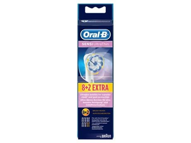 Oral-B Bürstenköpfe Toothbrush heads SENSI UltraThin 8+2