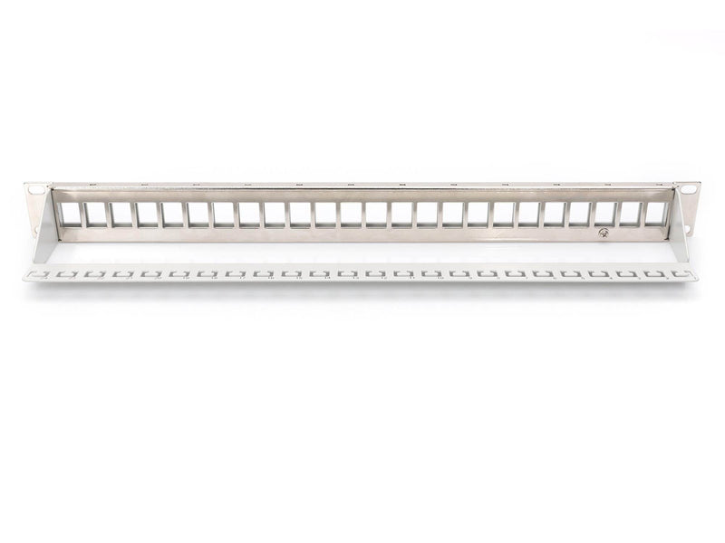 DIGITUS DN-91410-LF Modular Patch Panel for Keystone Jack 1U Rack Mount 24-port blank
