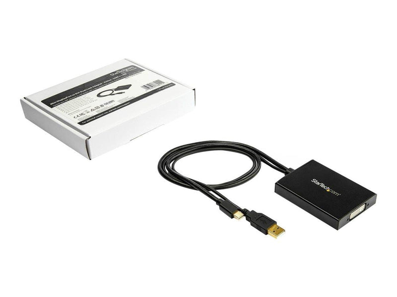 StarTech.com Mini DisplayPort to Dual-Link DVI Active Adapter - USB Powered - video converter - black