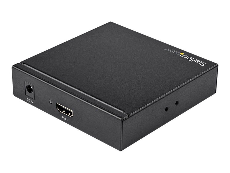 StarTech.com HDMI to RCA Converter Box with Audio - Composite Video Adapter - video converter - black