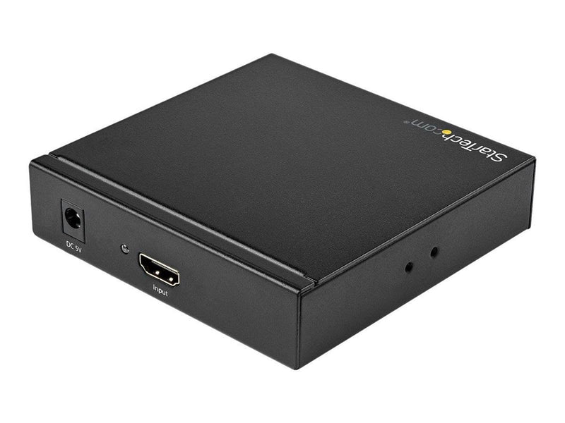 StarTech.com HDMI to RCA Converter Box with Audio - Composite Video Adapter - video converter - black