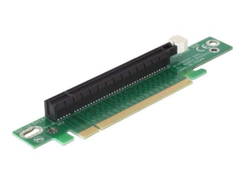 DeLOCK Riser card PCI Express x16 angled 90° left insertion - riser card