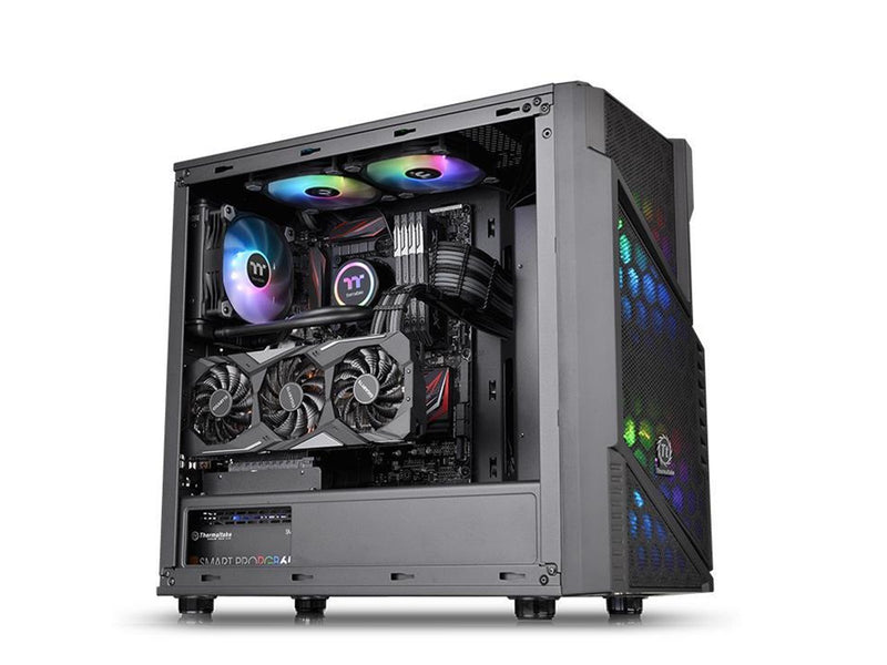 Thermaltake Commander C31 TG - Gehäuse - Miditower - Schwarz