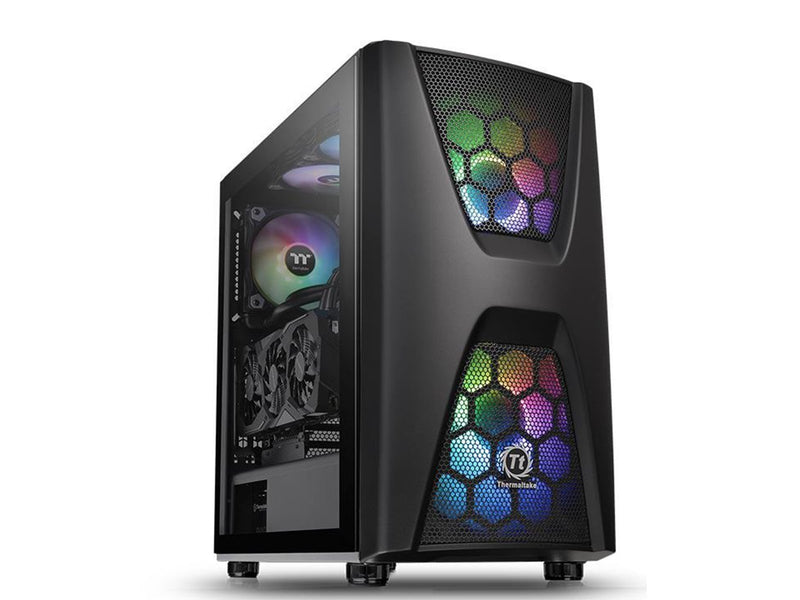 Thermaltake Commander C34 TG - Gehäuse - Miditower - Schwarz