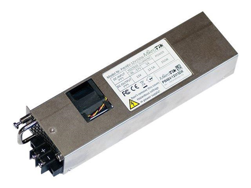 MikroTik PW48V-12V150W - power supply - hot-plug - 150 Watt Netzteile - 150 Watt - ATX - 80 Plus