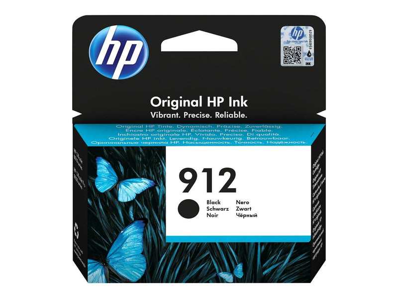 HP 912 / 3YL80AE - Black Ink - Tintenpatrone Schwarz