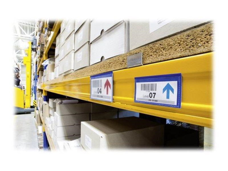 DURABLE magnetische Etikettentasche 150x67mm 50er