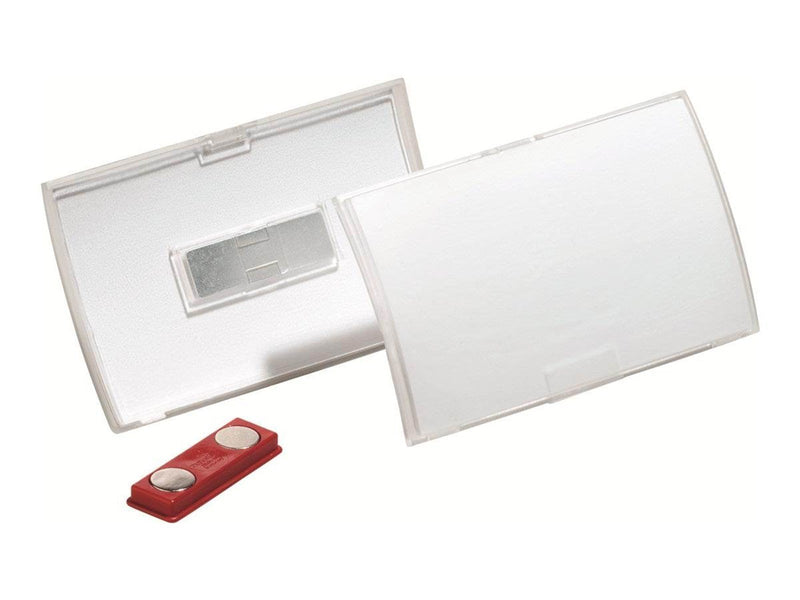 DURABLE Namensschild CLICK FOLD rPP 40x75 mm mit Magnet