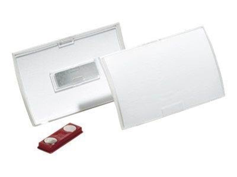DURABLE Namensschild CLICK FOLD rPP 40x75 mm mit Magnet