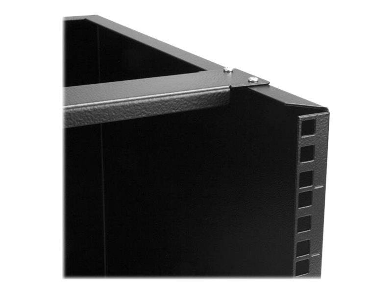 StarTech.com Wall-Mount Bracket for Shallow Rack-Mount Equipment - Solid Steel - 8U cabinet - 8U