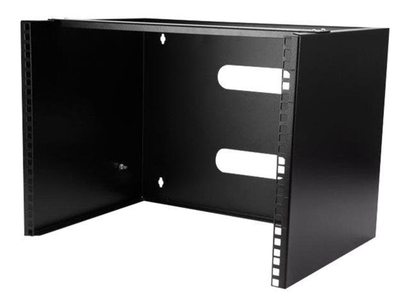 StarTech.com Wall-Mount Bracket for Shallow Rack-Mount Equipment - Solid Steel - 8U cabinet - 8U