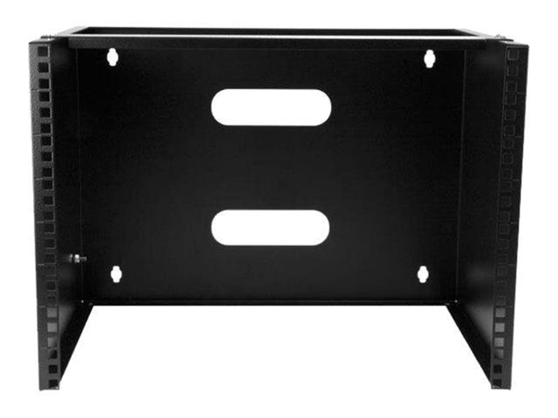 StarTech.com Wall-Mount Bracket for Shallow Rack-Mount Equipment - Solid Steel - 8U cabinet - 8U